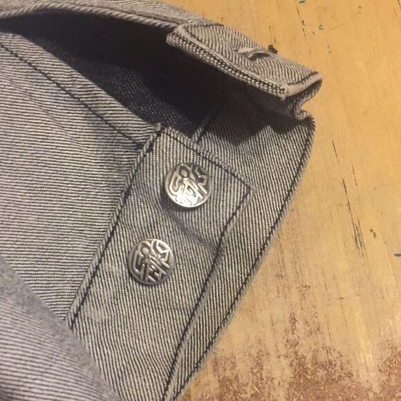 Mens denim school of hard knocks jacket - Picture 11 of 13